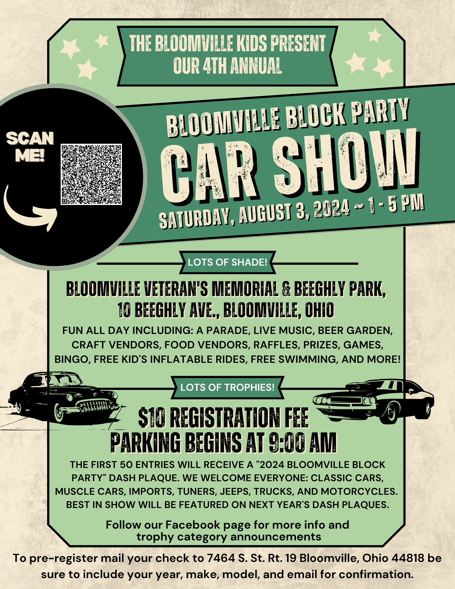 Bloomville Block Party Car Show