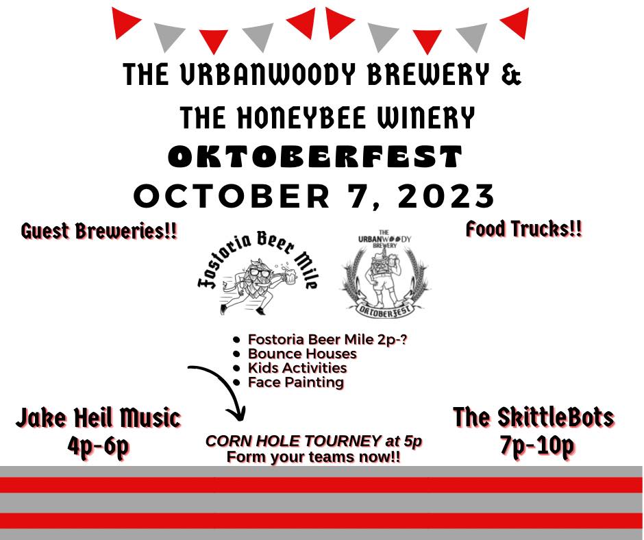 3rd Annual The UrbanWoody Brewery & The HoneyBee Winery Oktoberfest