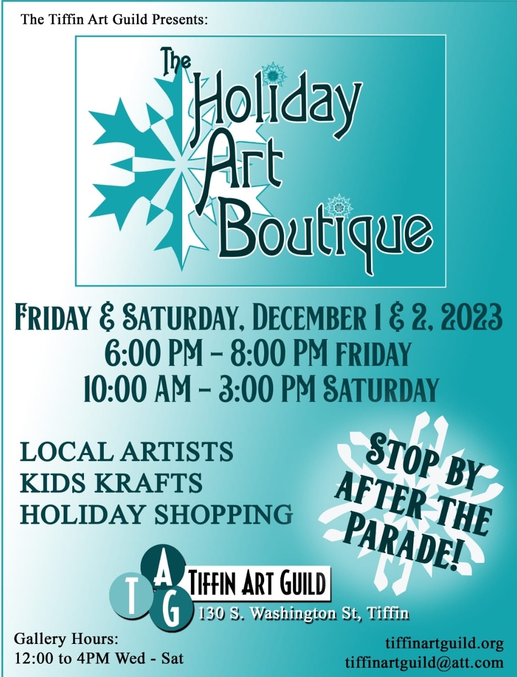 Holiday Art Boutique