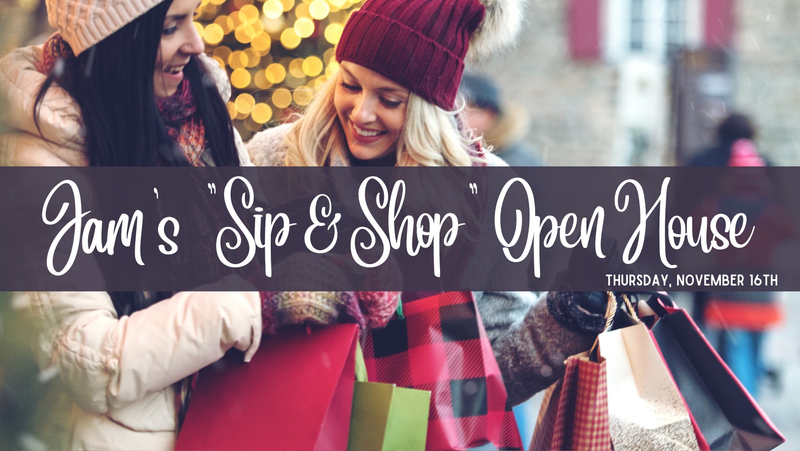 Sip & Shop at JAM's Markets