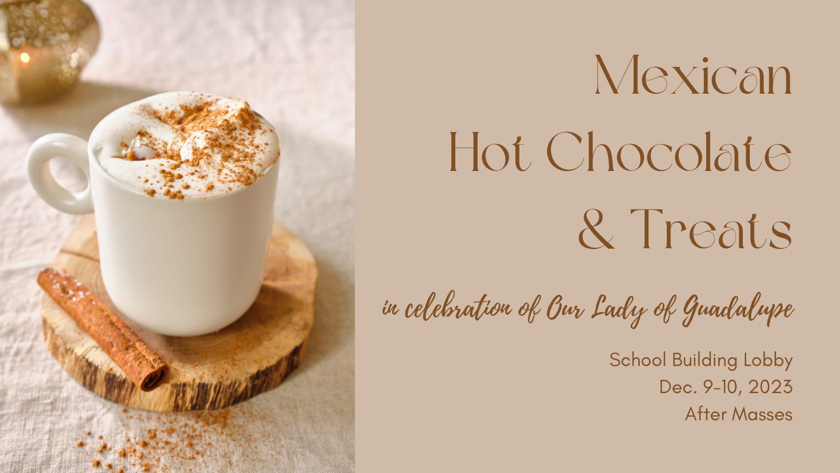 Mexican Hot Chocolate & Treats