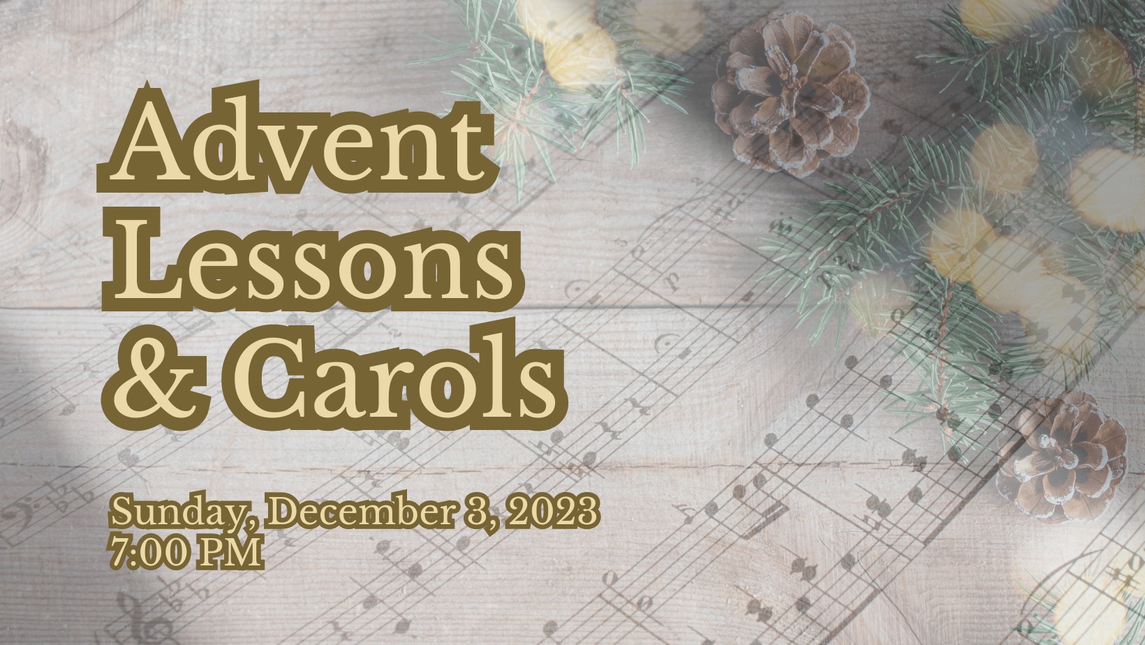 Advent Lessons and Carols