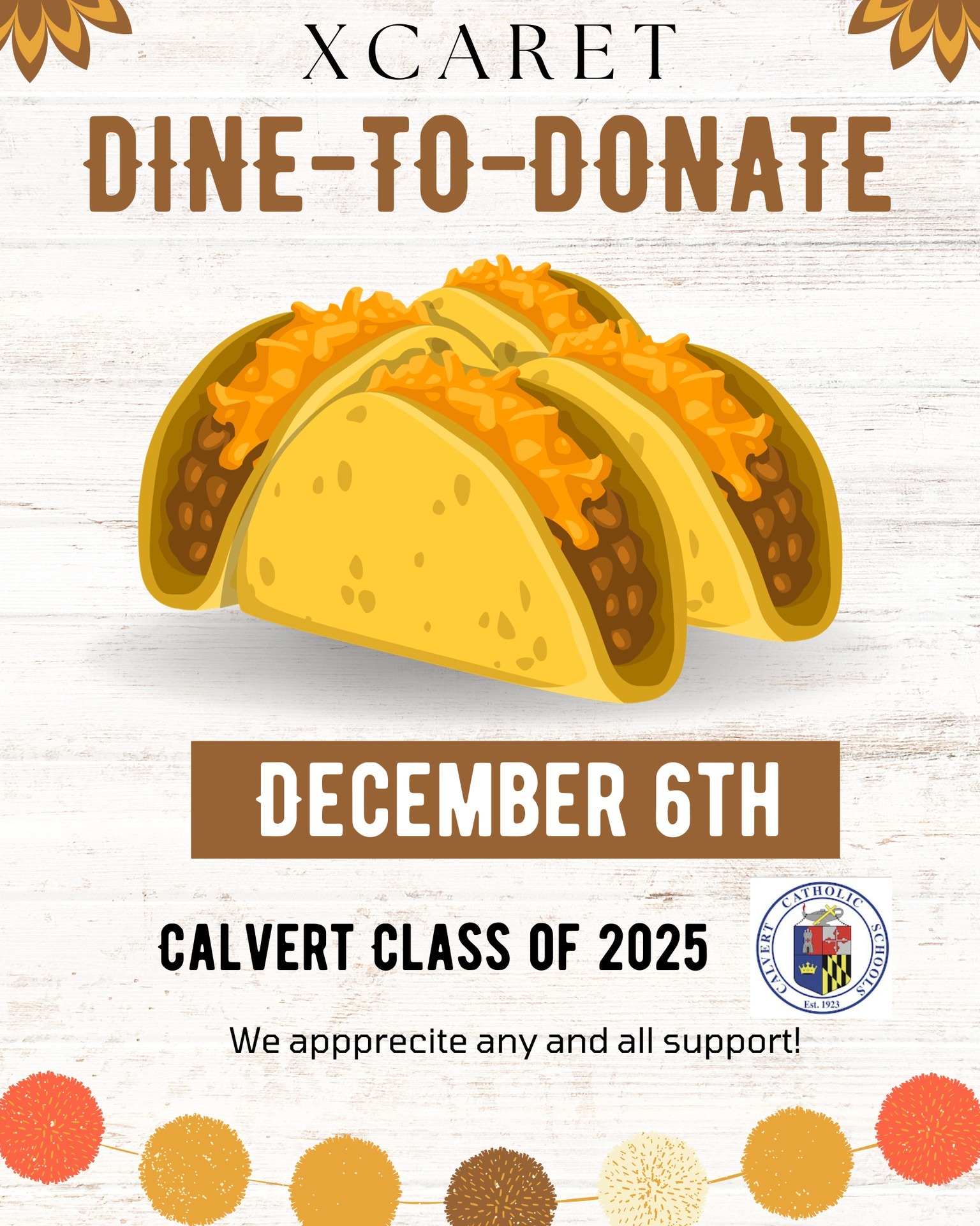 Calvert Dine-To-Donate at Xcaret