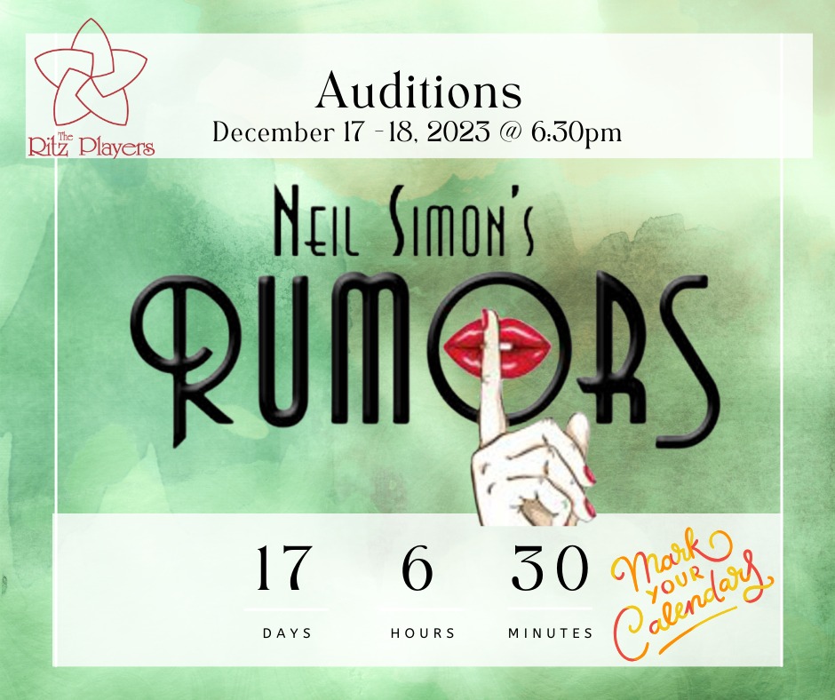 The Ritz Players | Auditions: Rumors