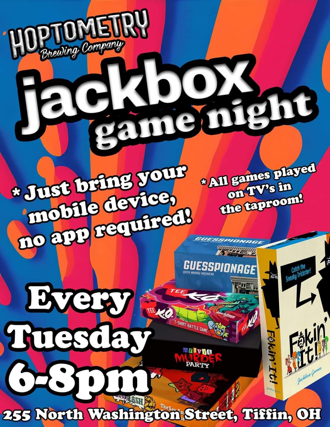 Jackbox Game Night @ Hoptometry