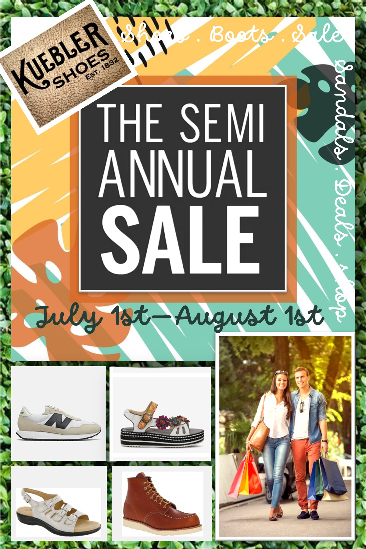 Kuebler Shoes Semi-Annual Sale