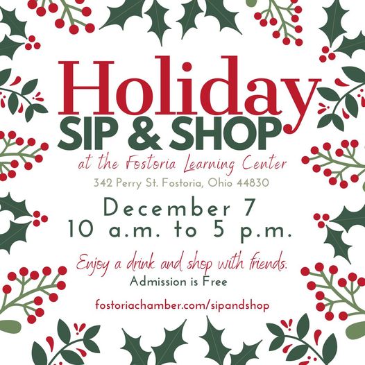 Holiday Sip & Shop