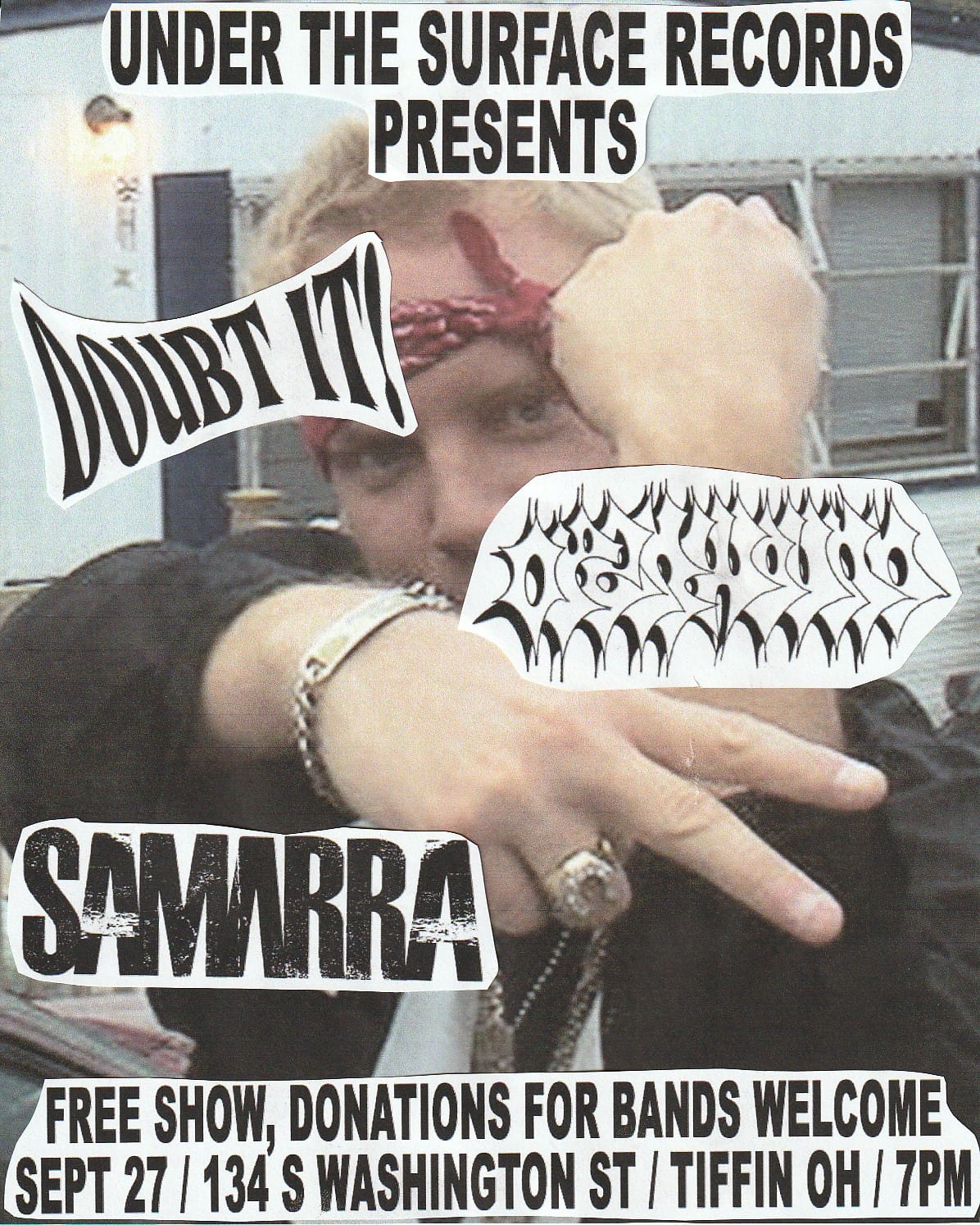 Doubt It, Open Wound & Samarra @ Under The Surface Records