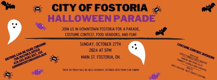 The City of Fostoria Halloween Parade