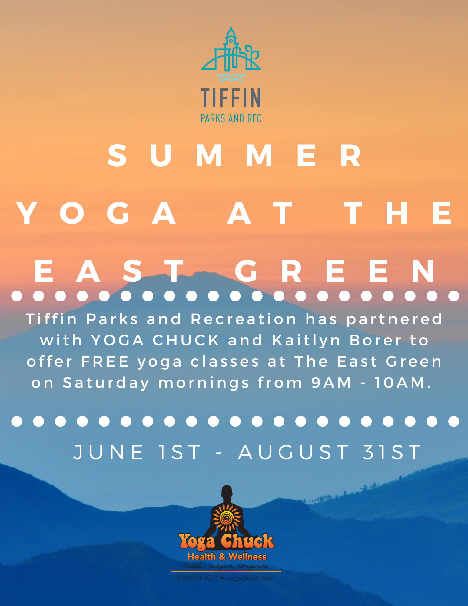 Yoga at the East Green