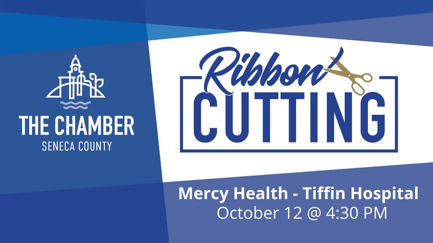 Seneca Regional Chamber Ribbon Cutting Mercy Health - Tiffin Hospital