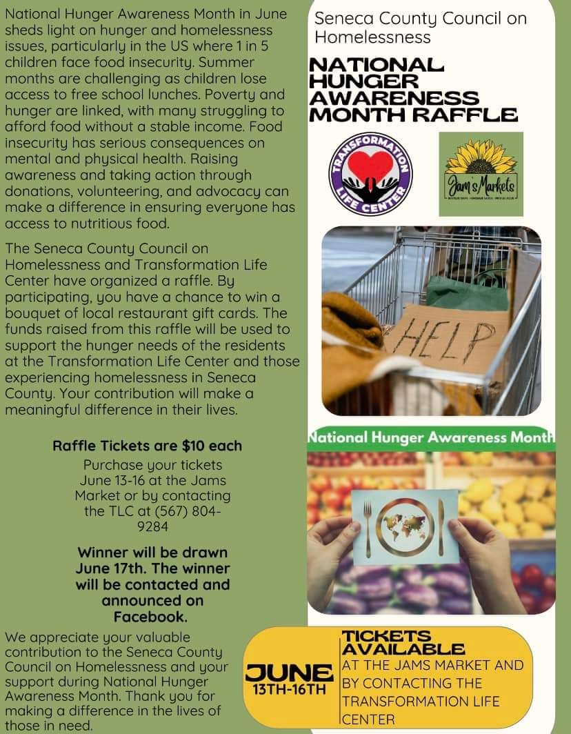 National Hunger Awareness Month Raffle