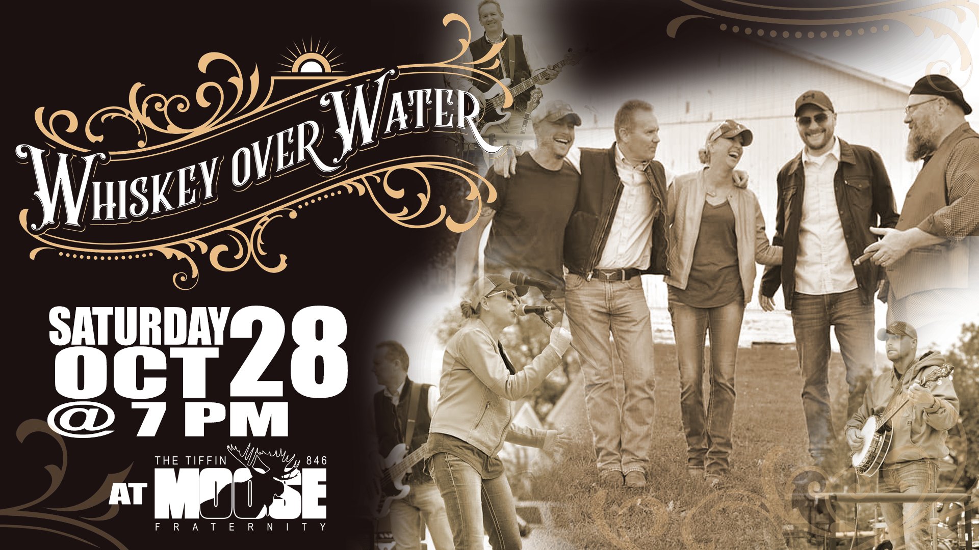 Whiskey Over Water @ The Tiffin Moose