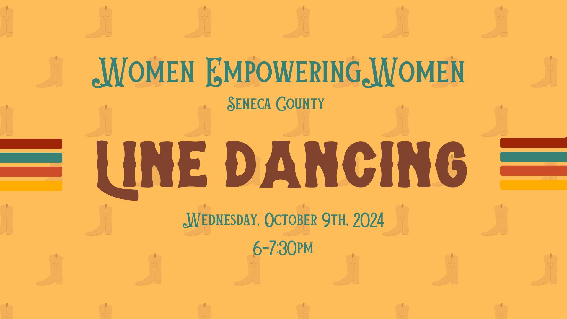 Women Empowering Women of Seneca County | Line Dancing