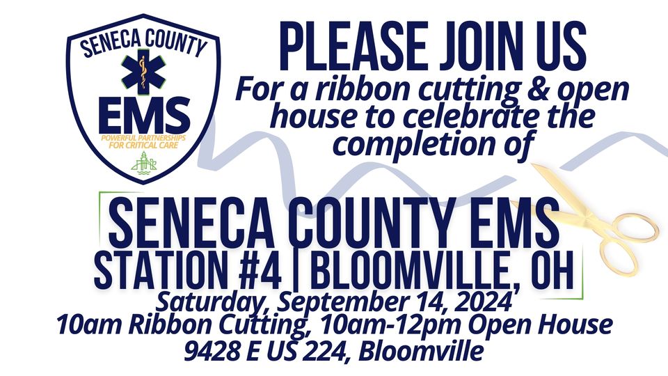 Ribbon Cutting | Grand Opening of Bloomville EMS Station #4