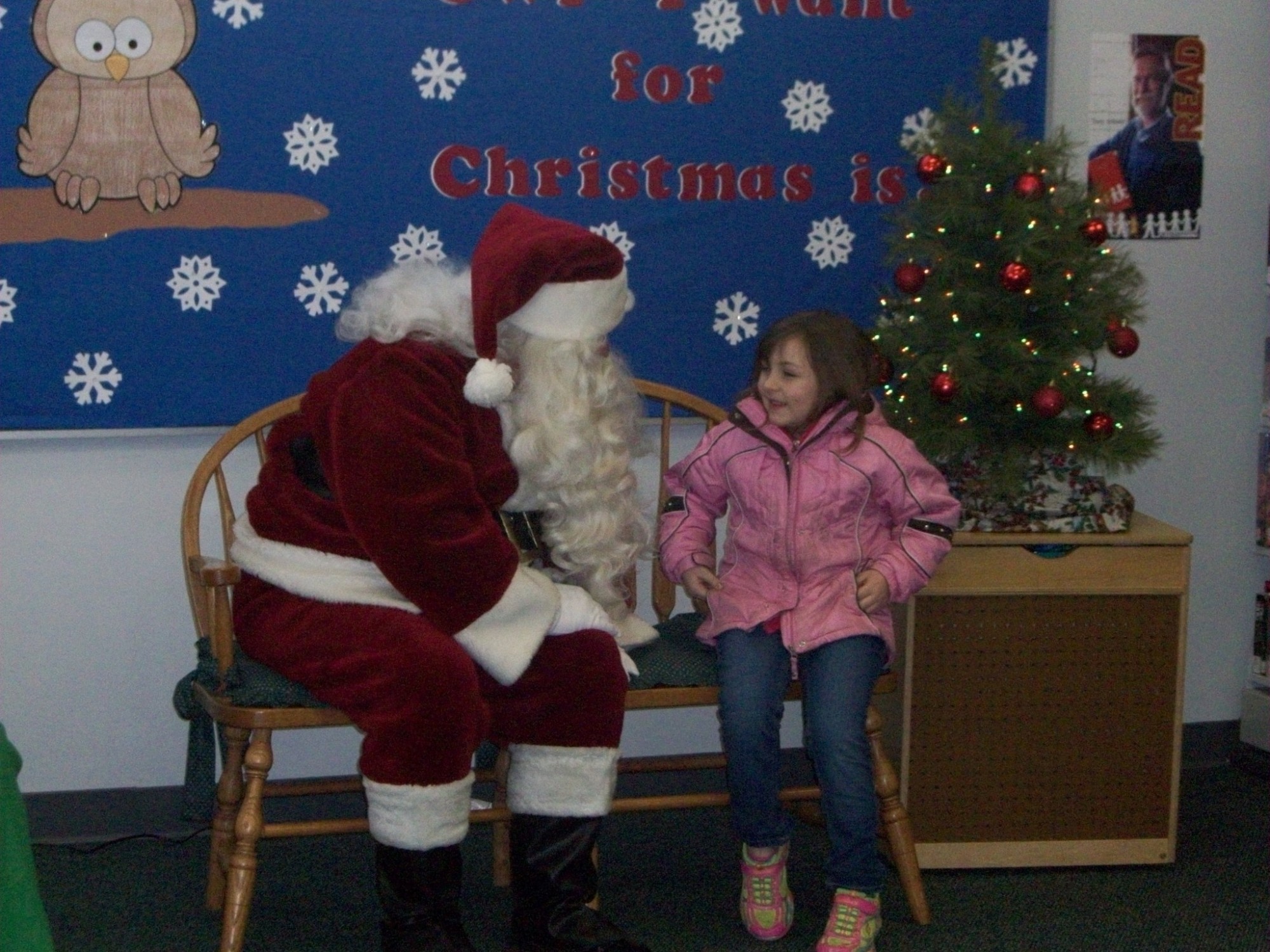 Santa is Coming to the Library