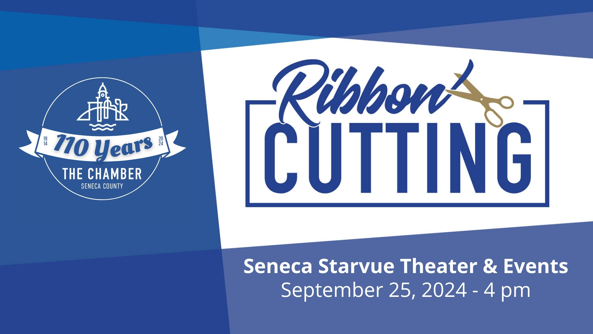 Ribbon Cutting | Grand Opening of Seneca Starvue Theater & Events