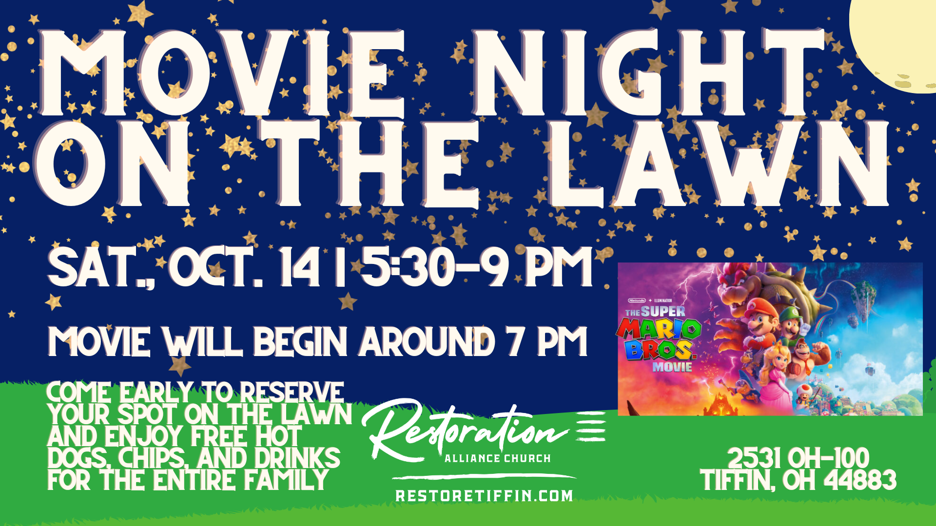 Movie Night on the Lawn