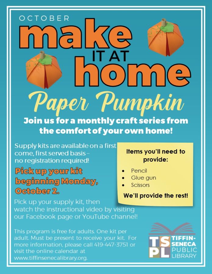 Make It At Home: Paper Pumpkin