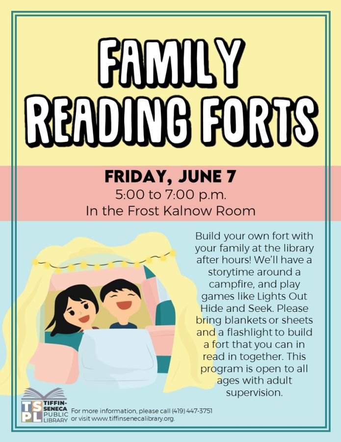 Family Reading Forts