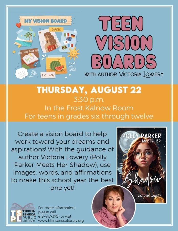 Teen Vision Board with Author Victoria Lowery