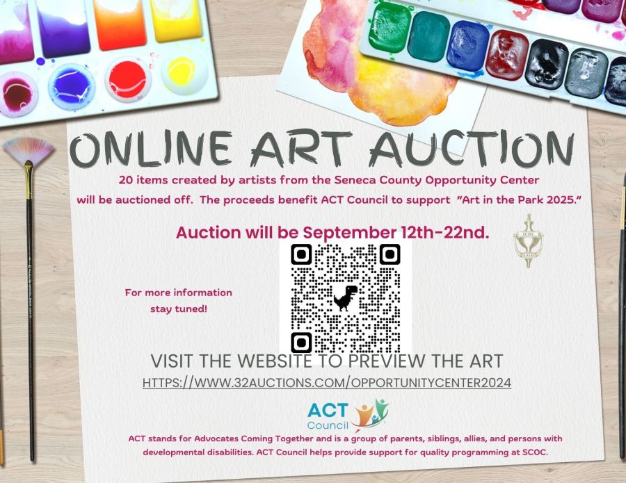 Seneca County Opportunity Center Art Auction