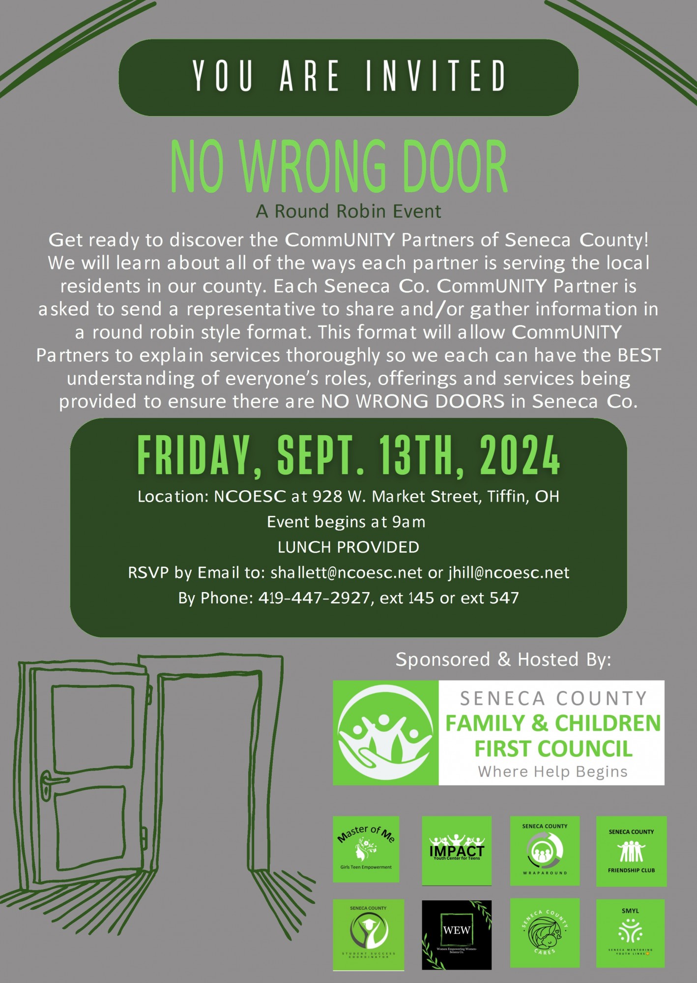 No Wrong Door: A Round Robin Event