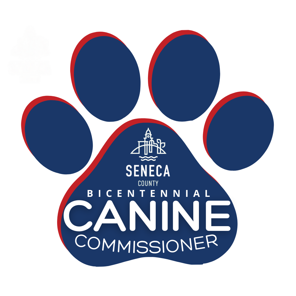 Seneca County Bicentennial Canine Commissioner logo